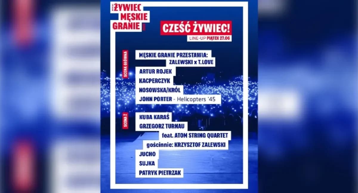 Męskie Granie 2025: Bilety i najważniejsze terminy koncertów