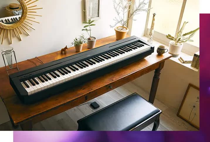 Yamaha P45B - najlepsze cyfrowe pianino dla początkujących