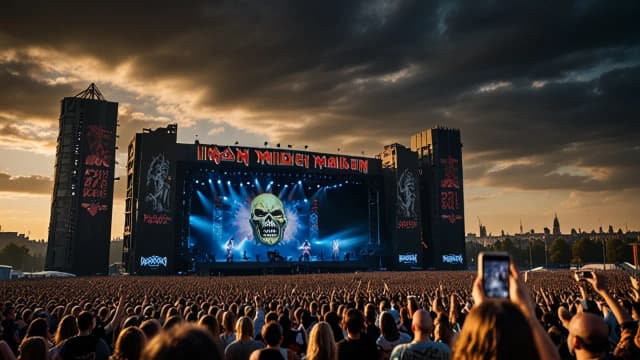 Iron Maiden w Krakowie – Data koncertu i jak zdobyć bilety?
