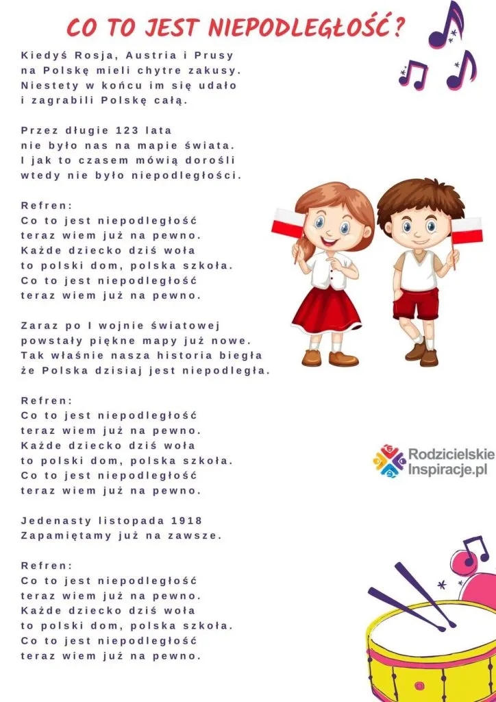 Podkład muzyczny Zozi co to jest niepodległość – znaczenie i historia utworu